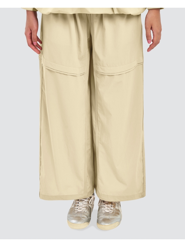 nPOWER DRAWSTRING PANTS - BUTTER