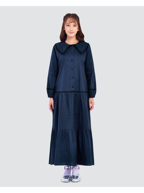 POLLY POCKET X NAELOFAR DRESS - LAGOON