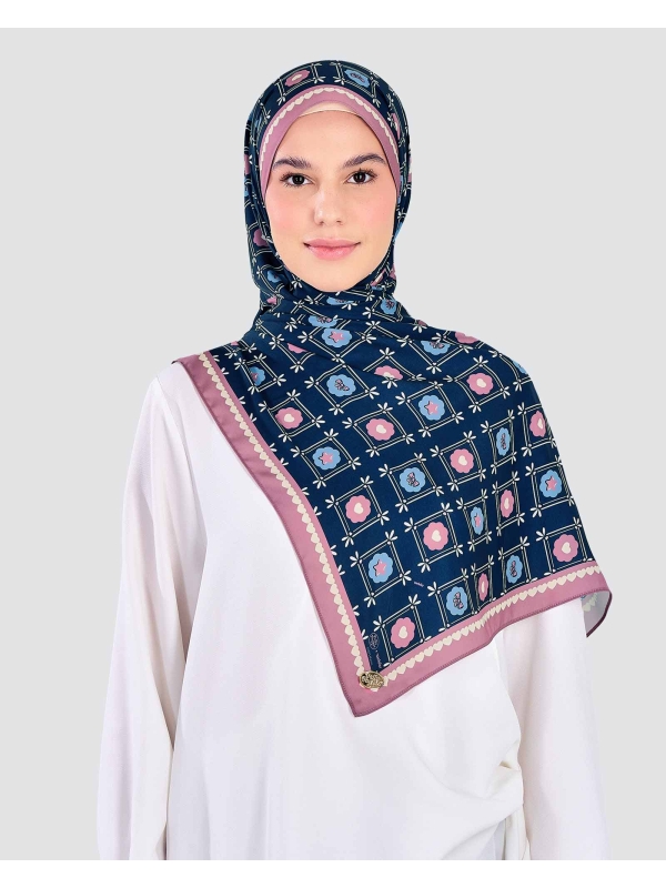 POLLY POCKET X NAELOFAR SHAWL - FROSTED LAGOON