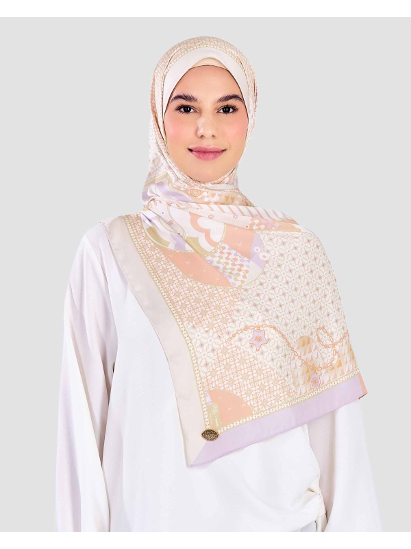 POLLY POCKET X NAELOFAR SHAWL - LEMON LUSH