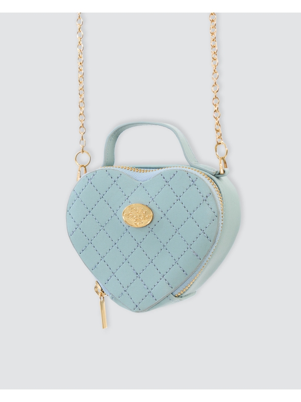 POLLY POCKET X NAELOFAR SWEETHEART BAG - AQUA DREAM