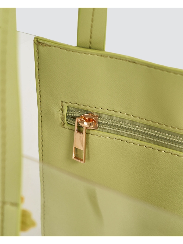 TROPICOLO CLEAR TOTE BAG - PANACHE