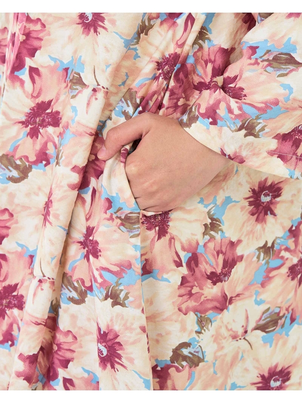 VERA PRINTED KAFTAN - BLOOM