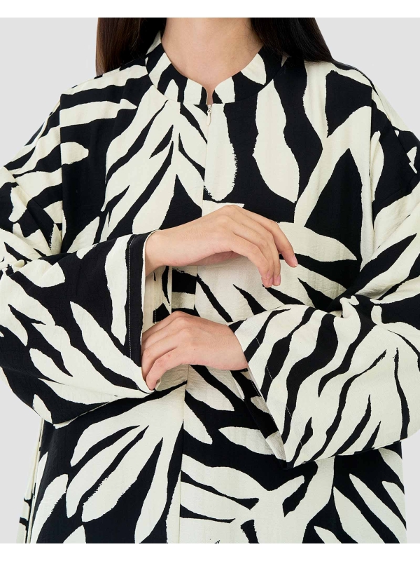 VERA PRINTED KAFTAN - SHADOW
