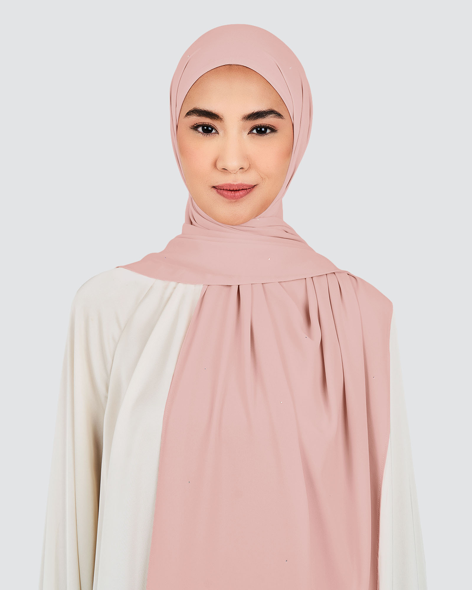 naelofar glow semi instant shawl