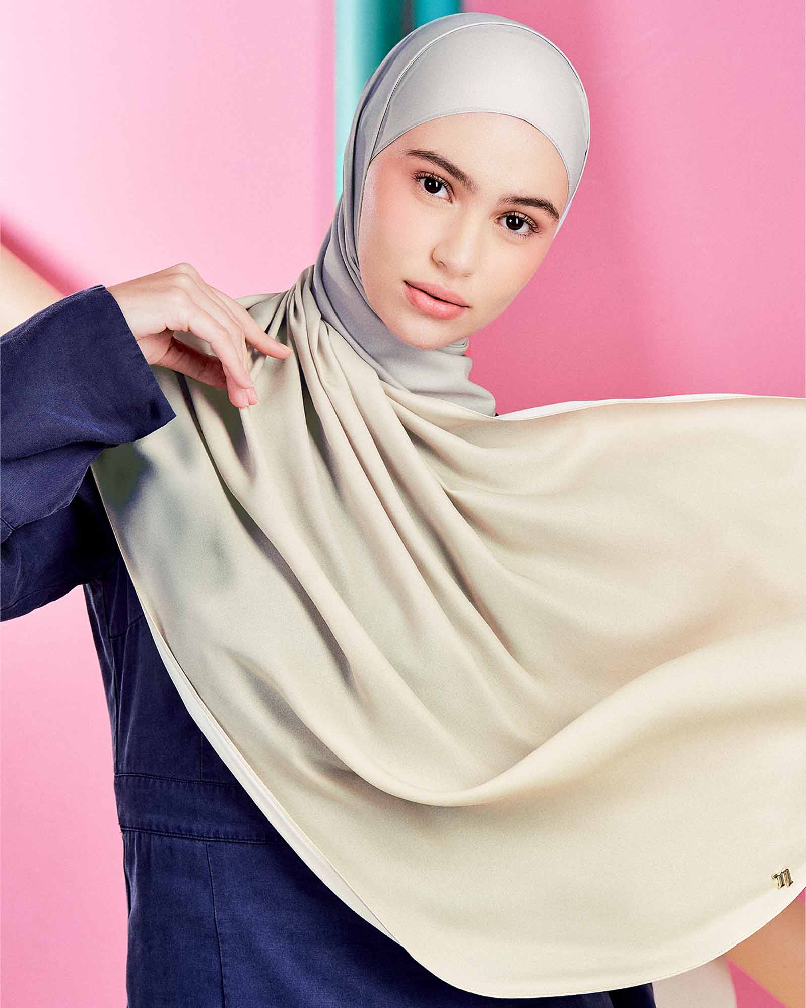 WARNA CHIFFON SHAWL AURORA MIST